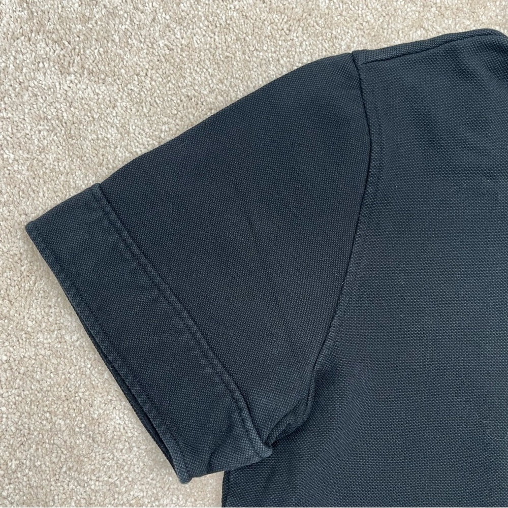 Lacoste Live Shirt Adult XXL Black Fleece Lined Polo Casual Preppy Unisex - Picture 2 of 15